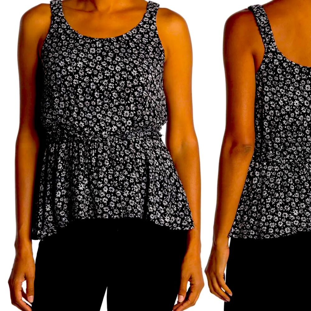 NWT Everleigh peplum tank